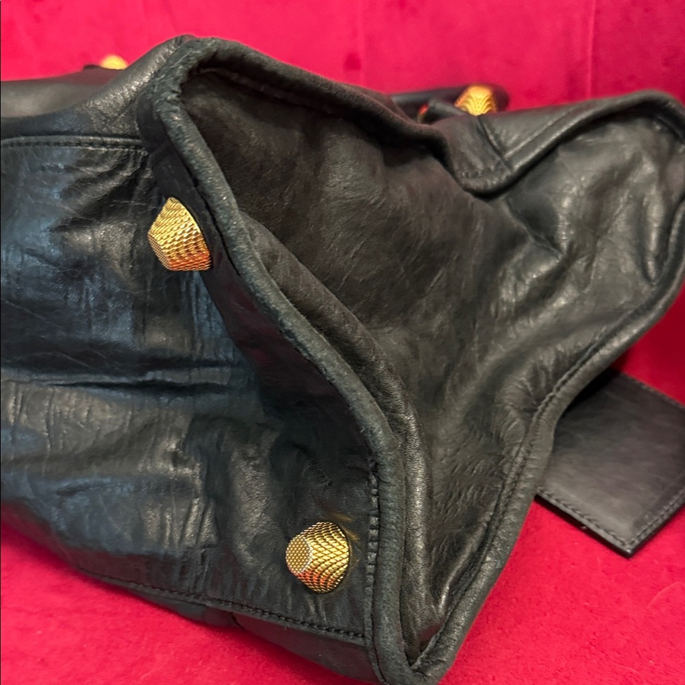 Balenciaga Large Giant 21 Gold Hardware Work Bag - Black Lambskin leather - Picture 13 of 16